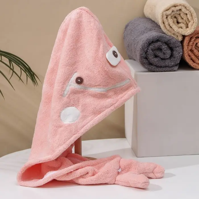 Чалма для сушки волос Доляна «Кит», микрофибра, цвет МИКС