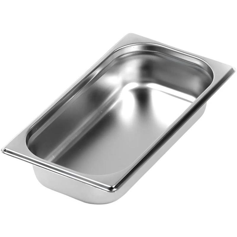 Гастроемкость (1/3x65мм), нерж. сталь AISI201, толщина 0,7мм,325x176x65мм