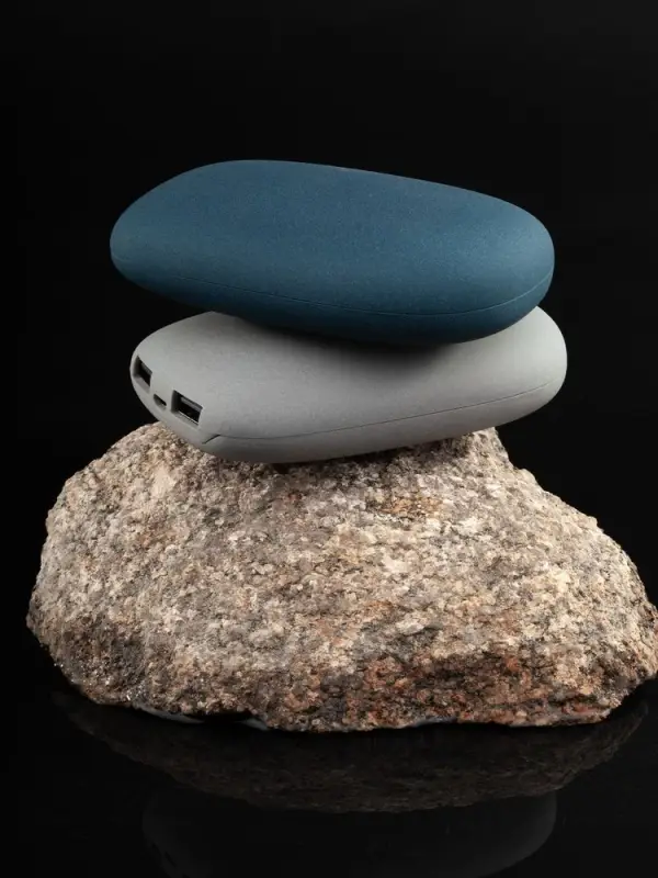 Внешний аккумулятор Pebble 7800 мАч, серо-синий Внешний аккумулятор Pebble 7800 мАч, серо-синий