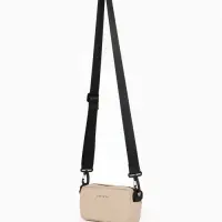 Сумка женская кросс-боди TEXTURA на молнии, 19&times;6&times;10.5 см, бежевая