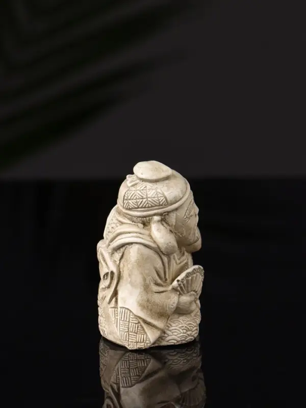Набор фигурок &laquo;Нэцкэ&raquo;, 5 шт., 20&times;10&times;7 см, бежевый