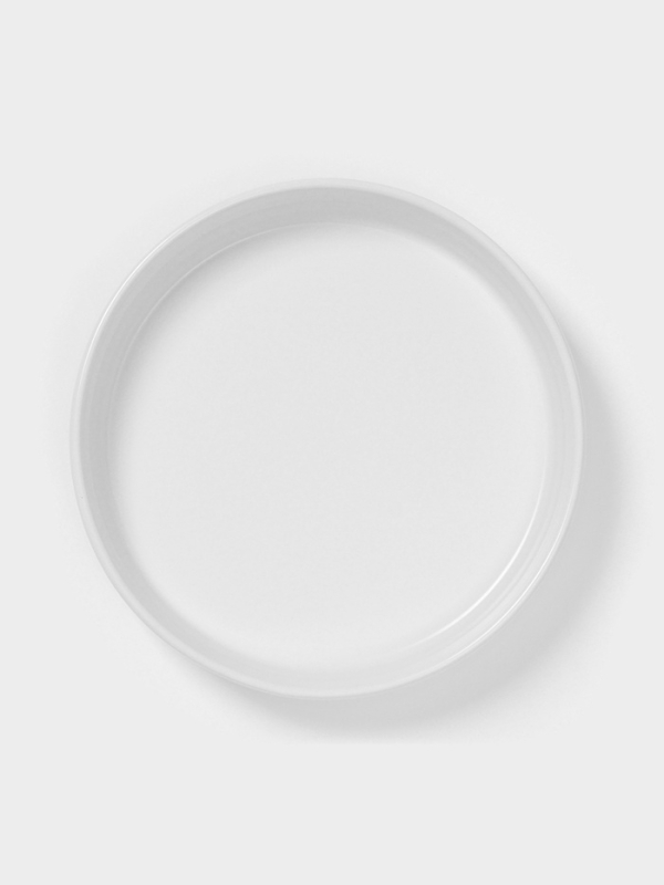 Форма для запекания Доляна «Зефир», 1 л, d=23 см, круглая, керамика, белая Форма для запекания Доляна «Зефир», 1 л, d=23 см, круглая, керамика, белая