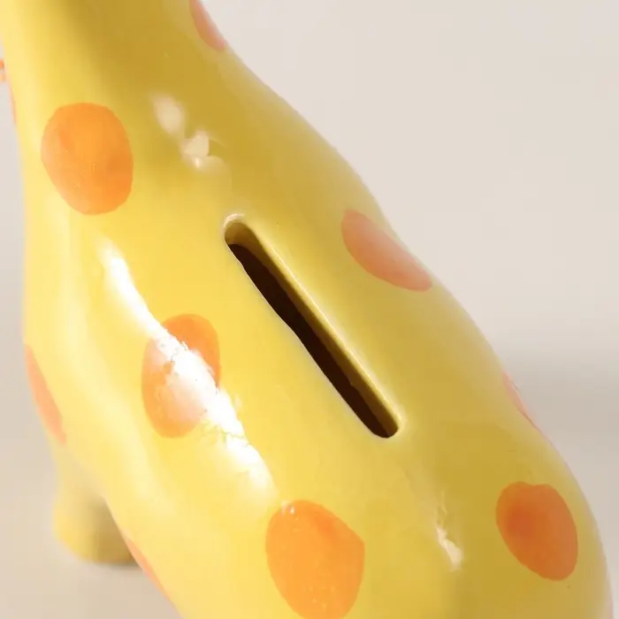 Копилка для денег &laquo;Жирафик с пушистой гривой&raquo;, керамика, 5.7&times;13.8&times;20.5 см