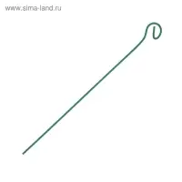 Колышек для подвязки растений, h=80 см, d=3 мм см, проволочный, зелёный, Greengo