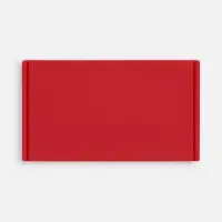 Лейбл из ПВХ Dzeta, M, красный