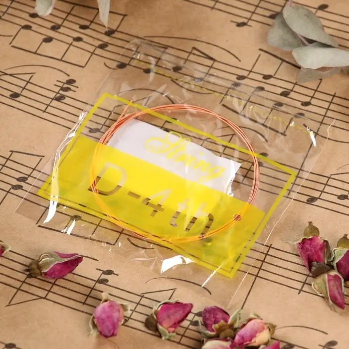 Струна для акустической гитары Music Life, №4, толщина 032, сталь