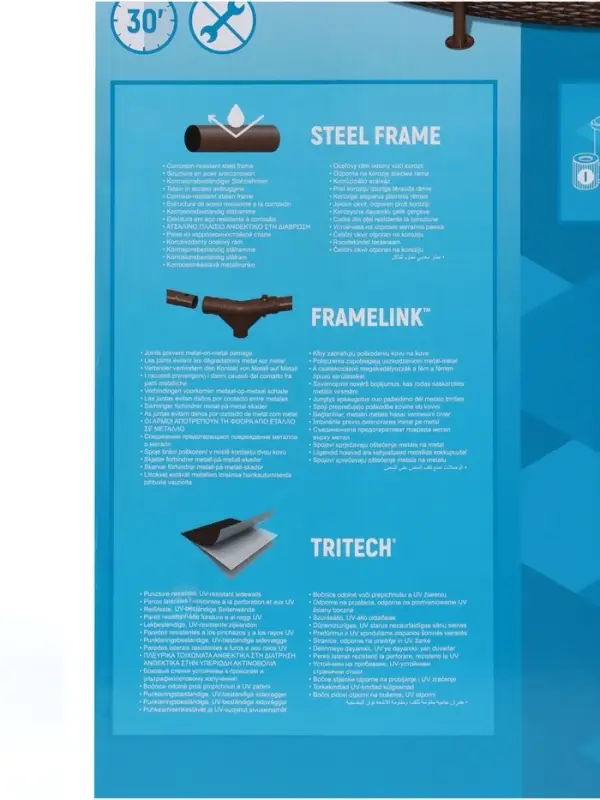 Бассейн каркасный Steel Pro, 305&times;76 см, с фильтр-насосом, круглый, 561JF Bestway