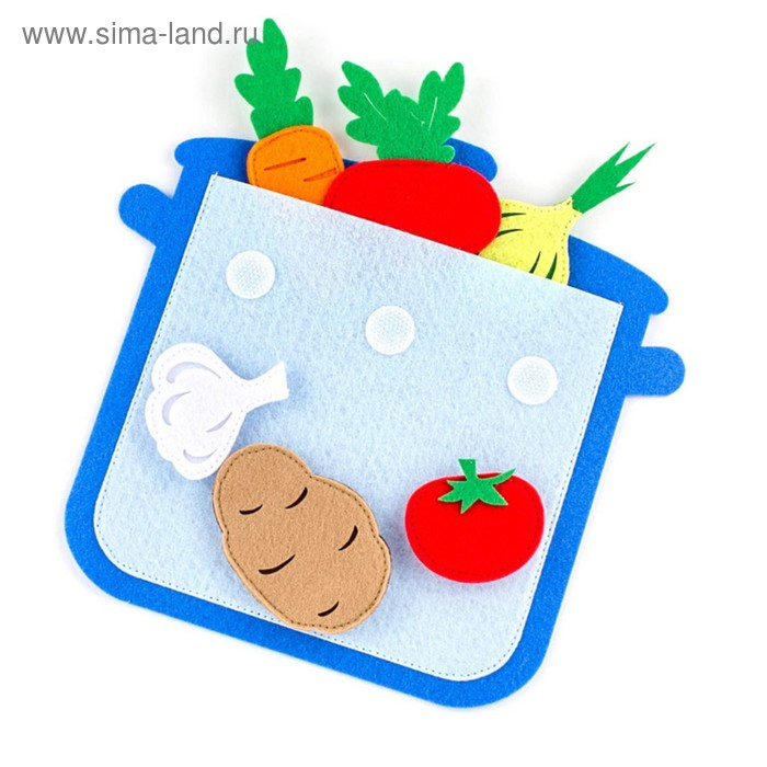 Развивающая игра  Развивающая игра "Кастрюля с овощами"