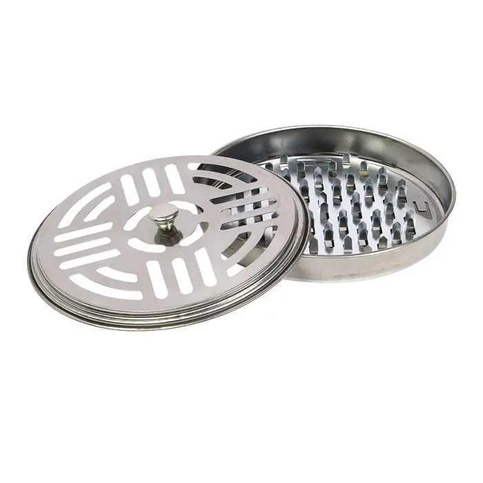 Подставка для спиралей, благовоний с крышкой, металл, 14.5/14.5/3, SAFEX