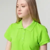 Рубашка поло женская Virma lady, зеленое яблоко, размер S