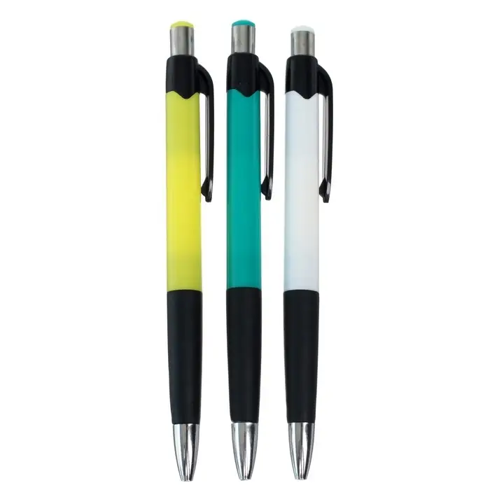 Ручка шариковая Calligrata, автоматическая, 0.5 мм, с резиновым держателем, стержень синий, МИКС Ручка шариковая Calligrata, автоматическая, 0.5 мм, с резиновым держателем, стержень синий, МИКС