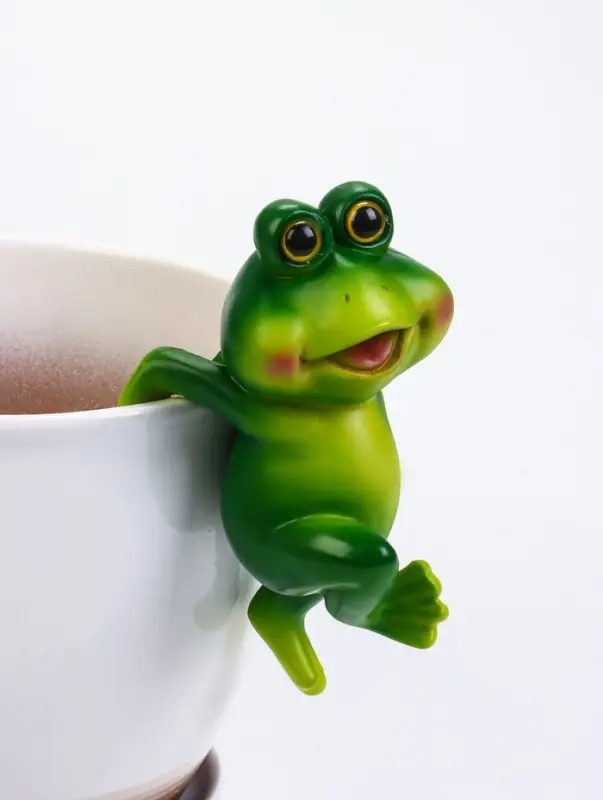 Фигурка для флорариума TAKE IT EASY &laquo;Лягушка Бряк&raquo;, декор на кашпо, 10&times;8&times;19 см