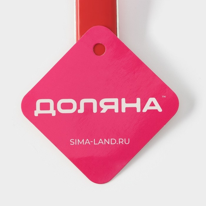 Сито для просеивания с ручкой Доляна «Хозяюшка», d=10 см, цвет красный Сито для просеивания с ручкой Доляна «Хозяюшка», d=10 см, цвет красный