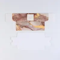 Коробка для макарун, кондитерская упаковка «Present», 18 х 5.5 х 5.5 см