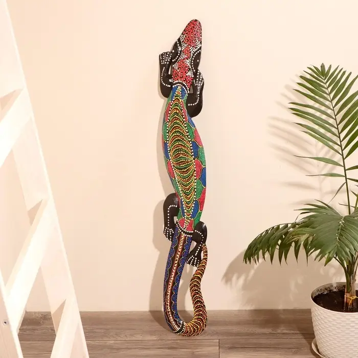 Панно настенное  Панно настенное "Геккон африканский" 14х1х100 см