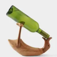 Подставка под бутылку &laquo;Уточка&raquo;, 28&times;14&times;23 см, дерево