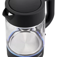 Чайник HYK-G7707 1,7л 2200Вт графит (стекло)