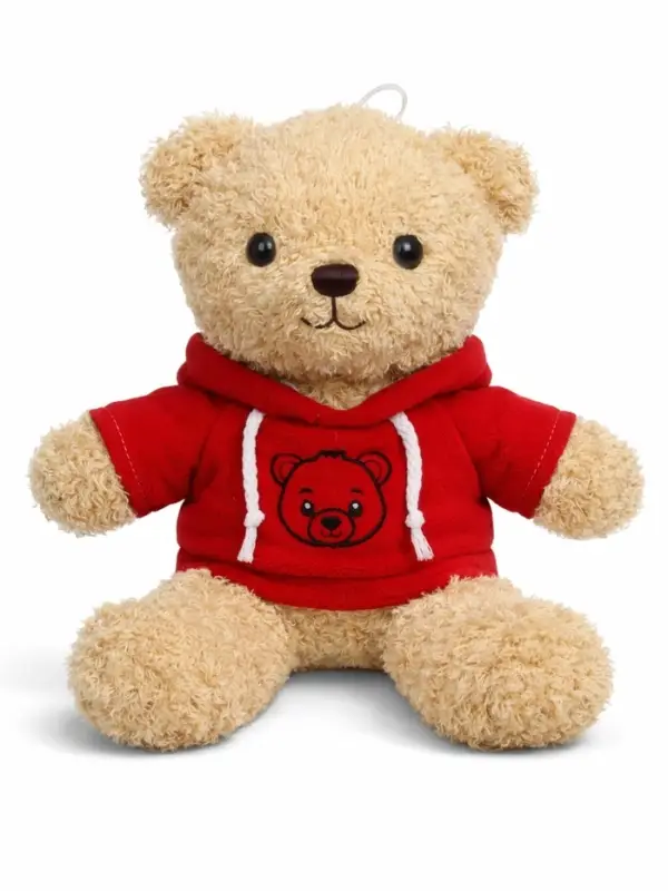 Мягкая игрушка &laquo;Медведь&raquo;, в кофте, 30 см, красная