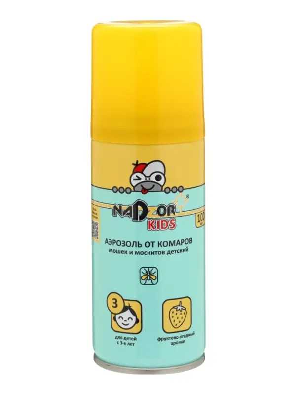 Аэрозоль от комаров детский, 100 мл
