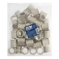 Муфта ZEIN, 3/4", внутренняя резьба, никелированная латунь
