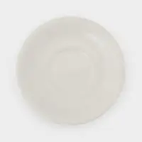 Чайная пара &laquo;Премиум&raquo;, 200 мл, фарфор, белая