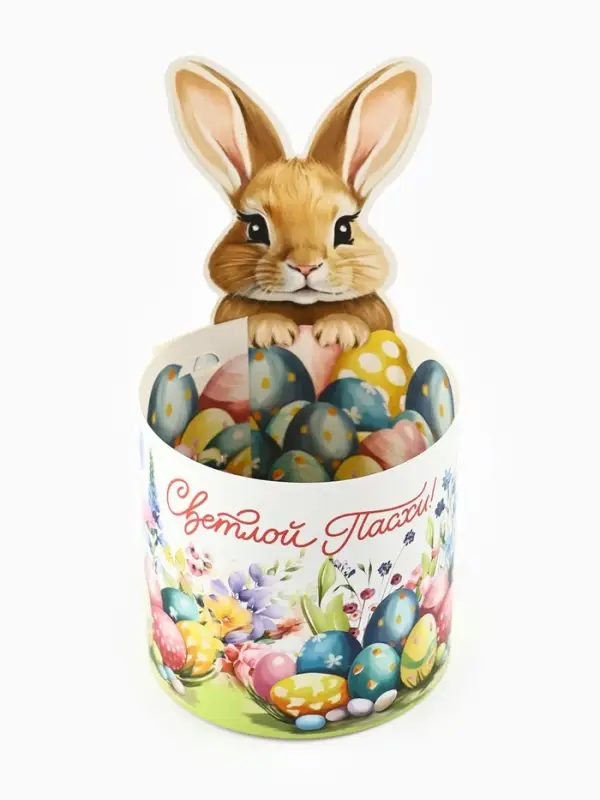 Ободок для кулича на Пасху «Зайчик», 31.9×18 см