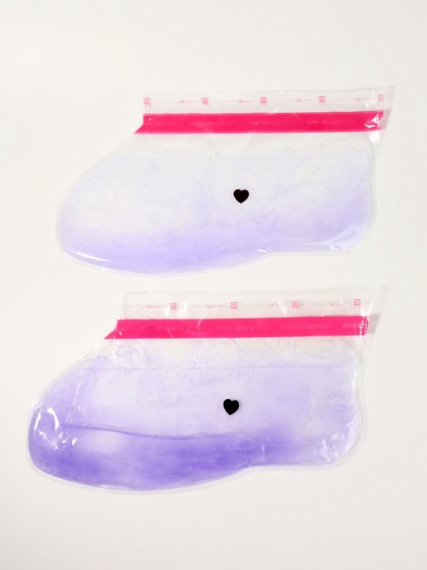 Носочки для парафинотерапии, фиолетовые Носочки для парафинотерапии, фиолетовые