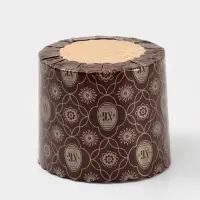 Формы для выпечки кулича бумажные &laquo;ХВ яйцо&raquo;, одноразовые, набор 10 шт., 7&times;6 см, коричневые