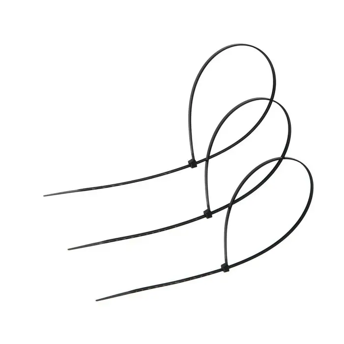 Хомут нейлоновый для стяжки, ТУНДРА, 3.6&times;400 мм, черный, 100 шт.