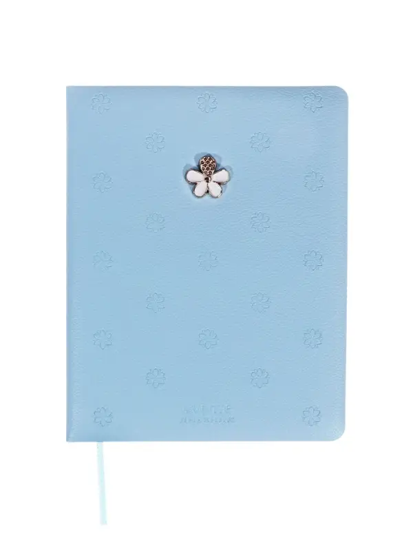 Дневник школьный 1-11 класс, deVENTE. deVENT.Flower, ляссе, голубой