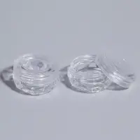 Баночки для хранения, 5/10 мл, 3 предмета, прозрачные