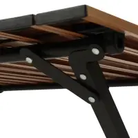 Стол туристический Maclay, складной, 140&times;65&times;50 см, цвет под дерево