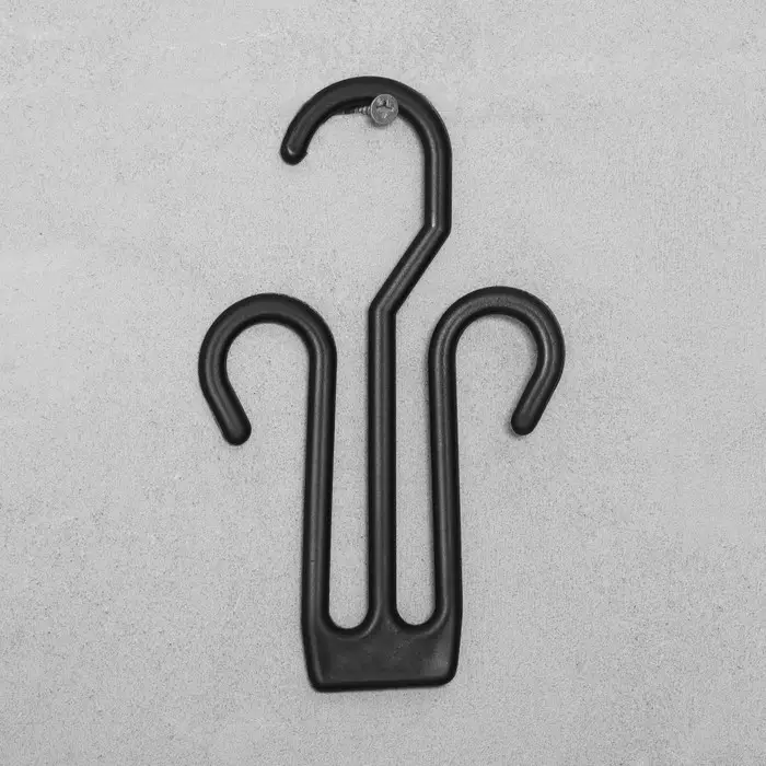 Вешалка для обуви 10×16,5 см, (фасовка 10 шт), цвет чёрный Вешалка для обуви 10×16,5 см, (фасовка 10 шт), цвет чёрный