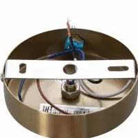 Бра 74535/1W, 1x40Вт, E14, цвет латунь