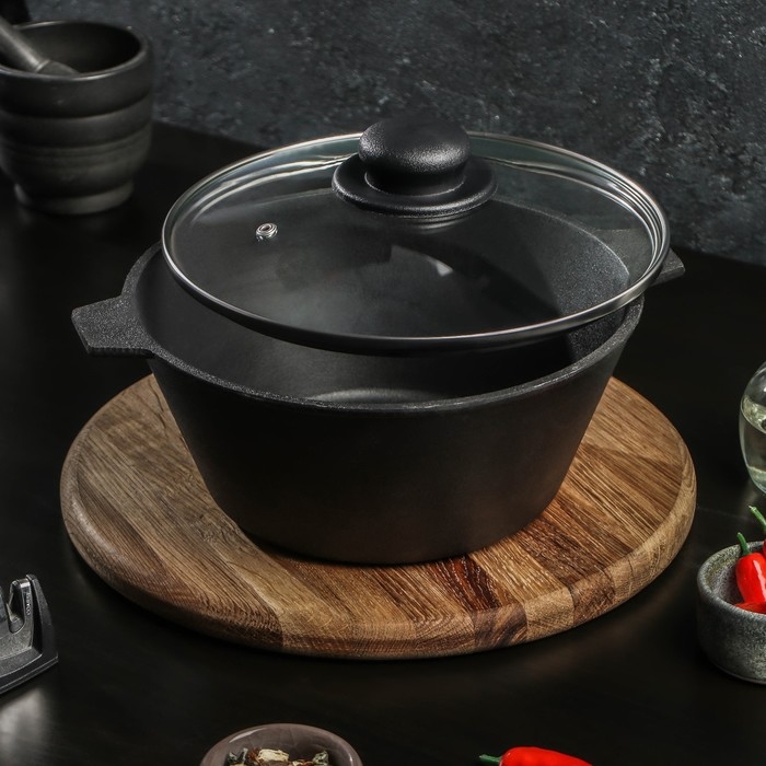 Кастрюля литая чугунная Magma, 2.5 л, d=22.5 см, h=10 см Кастрюля литая чугунная Magma, 2.5 л, d=22.5 см, h=10 см