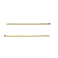 Гвозди СТРОЙБАТ, финишные, ГОСТ 7811-7035, латунированные, 1.4×40 мм, 40 шт.