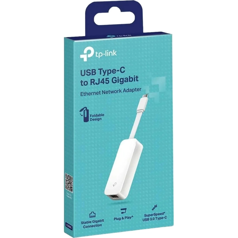 Сетевой адаптер TP-LINK UE300C,1 порт USB 3.0 Type-C,1 Гбит порт RJ-45