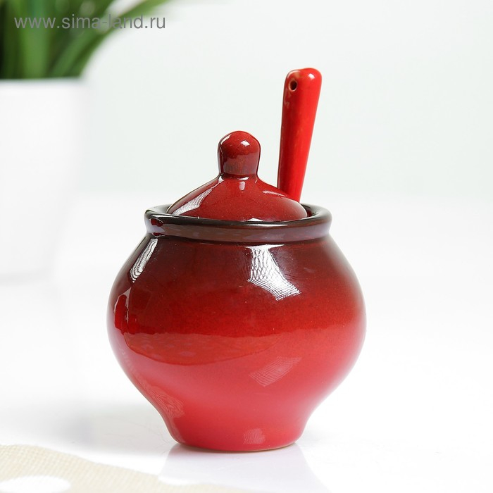 Набор для специй  Набор для специй "Премиум Макси" 8 предметов, красный