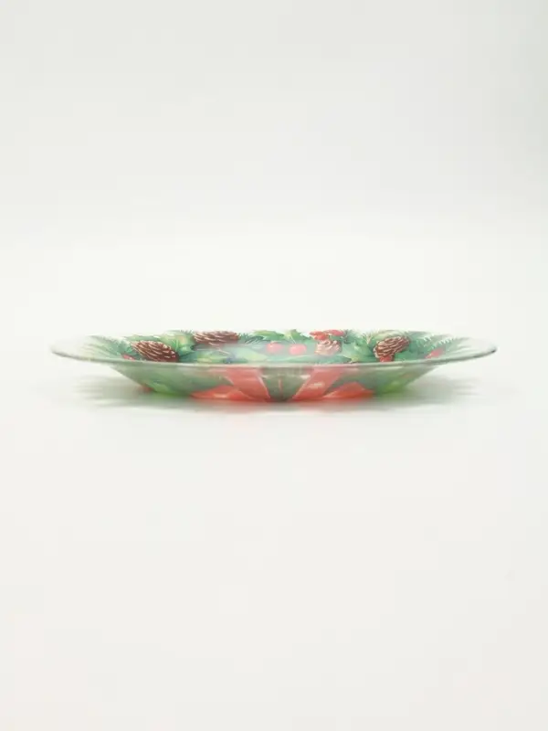 Тарелка ноовгодняя &laquo;Венок на Новый год&raquo;, 19.6 см