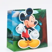 Пакет подарочный «Мышонок», 22 × 22 × 10 см Пакет подарочный «Мышонок», 22 × 22 × 10 см