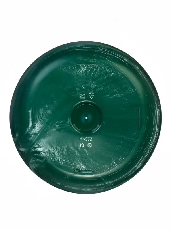 Кашпо со вставкой 3,7 л d22 см h20 см МИКРИТ зеленый слайн