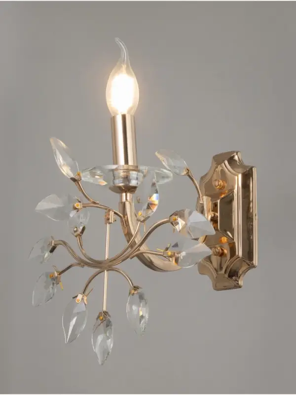 Бра &laquo;Севилья&raquo; 1хЕ14 40 Вт золото