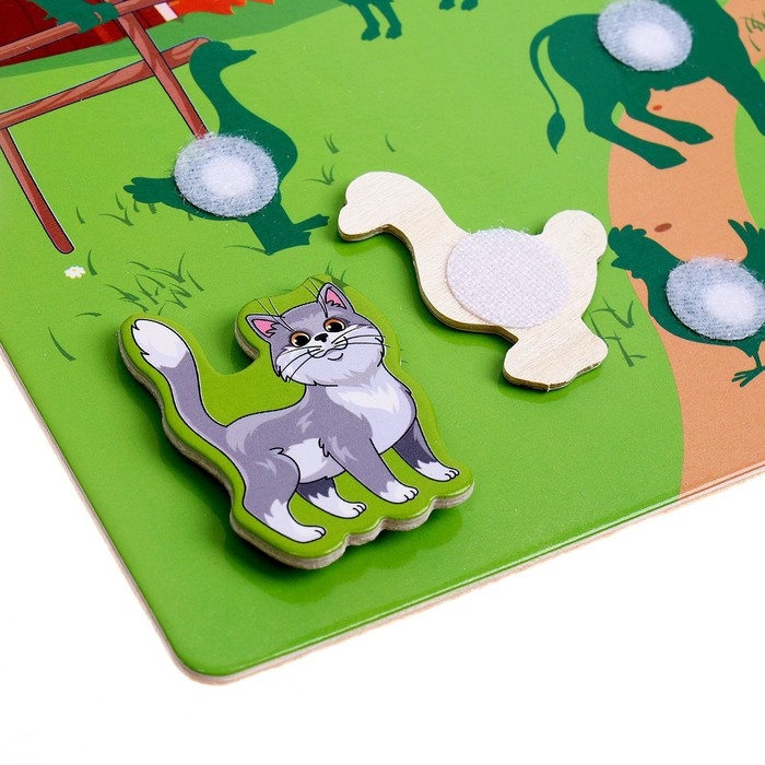 Игрушка на липучках «Домашние животные» Игрушка на липучках «Домашние животные»
