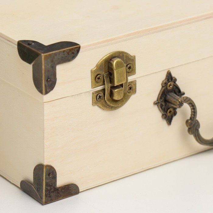 Шкатулка дерево под роспись Шкатулка дерево под роспись "Сундук" 24х15х8 см