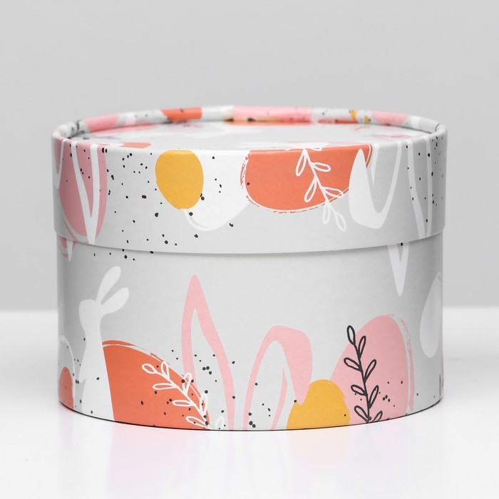 Коробка "Веточки и яйцо", завальцованная, 13 х 8,5 см