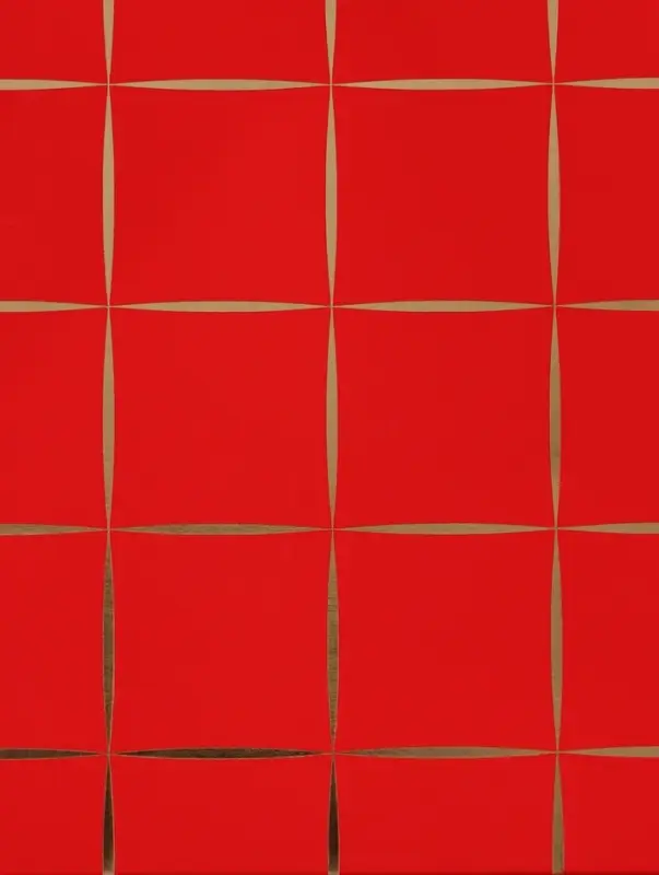 Сумка переноска для цветов, влагостойкая, красная. с тиснением, 22&times;10.5&times;13.5&plusmn;5% см