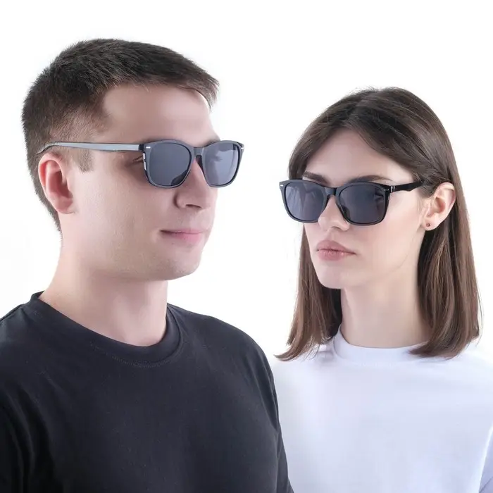 Очки солнцезащитные &laquo;OneSun. Wayfarer&raquo;, uv 400, линза 4.7&times;6 см, чёрный