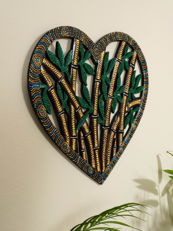 Панно резное МДФ  Панно резное МДФ "Сердце", 40х40х0,6 см