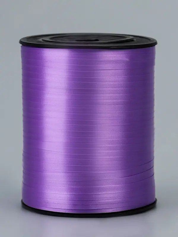 Лента для декора, подарков и шаров, сиреневый, 0.5 см &times; 500 ярдов