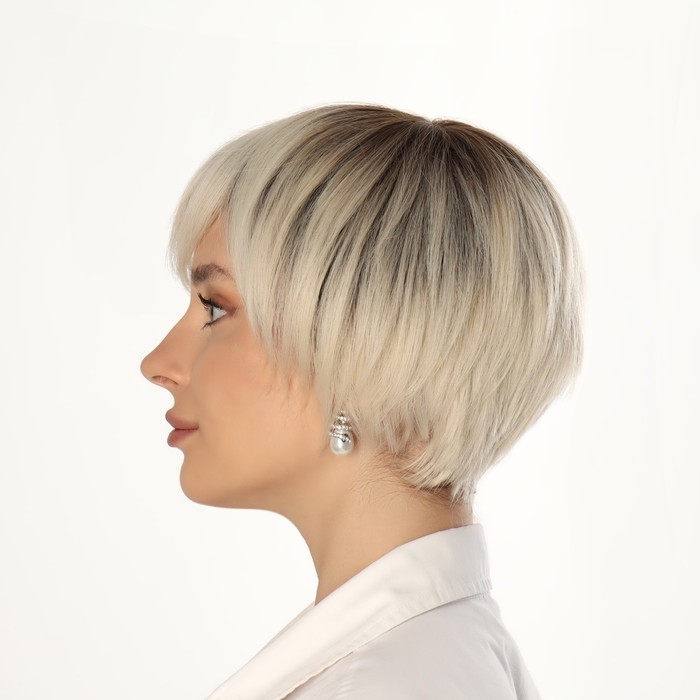 Парик искусственный, с чёлкой, имитация кожи, 16 см, 160 гр, цвет русый/блонд(#SHT8/SHT60A) Парик искусственный, с чёлкой, имитация кожи, 16 см, 160 гр, цвет русый/блонд(#SHT8/SHT60A)